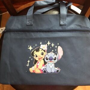 Blue Laptop Bag with Cartoon Design